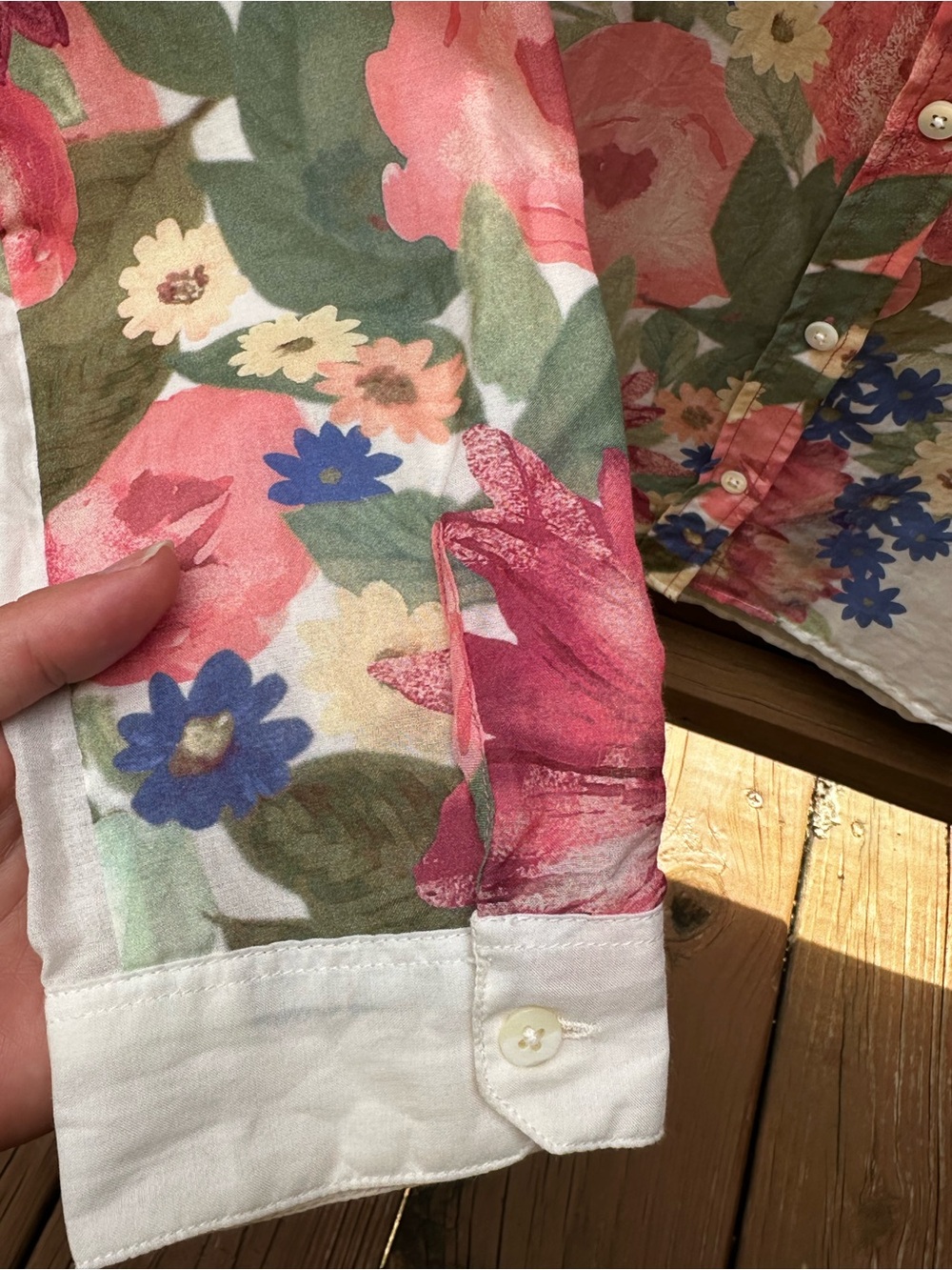 Sezane Pierro Shirt - Creation Floral - Picture 6 of 8